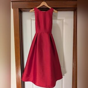 Chic Sleeveless Red Prom Dress